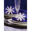 Pattern Leaflet, Beaded Snowflakes by DRG