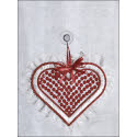 Pattern Leaflet, Heart's Delight Suncatcher by DRG
