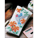 Hummingbird Checkbook Cover