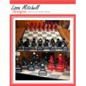 Pattern Leaflet, Chess Game in Plastic Canvas by Plastic Canvas Creations