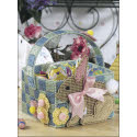 Pattern Leaflet, Baby Bunny Basket by DRG