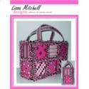 Pattern Leaflet, Rag Quilt Tote in Plastic Canvas by Plastic Canvas Creations
