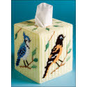 Woodand Birds Tissue Topper