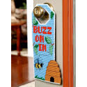Plastic Canvas Patterns, Buzz on in Door Hanger by DRG