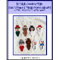 Icicle Character Christmas Tree Ornaments