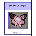 Pink Ribbon Heart Butterfly