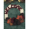 Pattern Leaflet, Pinecone Welcome Wreath by DRG
