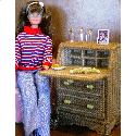 Flip Top Desk for fashion dolls