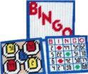 Bingo Tissue Box Cover and Coaster Set