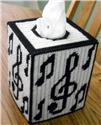 Musical Tissue Box Cover
