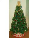 Pattern Leaflet, Christmas Tree Skirt by Teri's Crafts