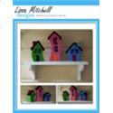 Pattern Leaflet, Whimsical Prin Shelf Sitters by Plastic Canvas Creations
