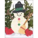 Pattern Leaflet, Jolly Snowman Wall Hanging by DRG