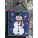 Pattern Leaflet, Cherry Snowman Picture by DRG
