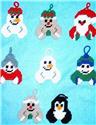 Pattern Leaflet, Character Christmas Tree Ornaments by Crafts And More Store