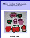 Pattern Leaflet, Mittens Christmas Tree Ornaments by Crafts And More Store