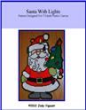 Pattern Leaflet, Santa With Lights by Crafts And More Store