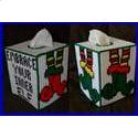 Embrace Your Inner Elf Tissue Box Cover