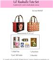 Pattern Leaflet, Lil' Raskullz Tote Set by Plastic Canvas Creations