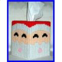 Pattern Leaflet, Santa Face Tissue Box Cover by Crafts And More Store
