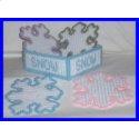 Pattern Leaflet, Snowflake Coaster Set by Crafts And More Store