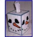 Pattern Leaflet, Snowman Kitchen Tissue Box Cover by Crafts And More Store