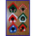 Birdhouses Christmas Tree Ornaments