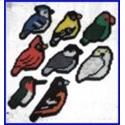 Birds Christmas Tree Ornaments