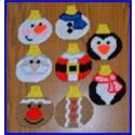 Pattern Leaflet, Cute Christmas Tree Ornaments by Crafts And More Store
