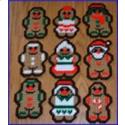 Gingerbread People Christmas Tree Ornaments