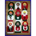 Pattern Leaflet, Matryoshki Dolls Christmas Tree Ornaments by Crafts And More Store
