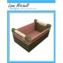 Pattern Leaflet, Gingerbread Basket by Plastic Canvas Creations