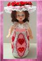Pattern Leaflet, February Doll of the Month by Dancing Dolphin Patterns