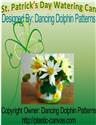 Pattern Leaflet, St. Patrick's Day Watering Can by Dancing Dolphin Patterns