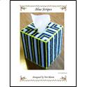 Pattern Leaflet, Blue Stripes by Teri's Crafts