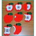 Pattern Leaflet, Apple Magnets by Crafts And More Store