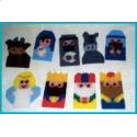 Pattern Leaflet, Nativity Christmas Tree Ornaments by Crafts And More Store