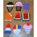 Summer Treats Magnets
