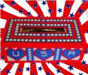 Pattern Leaflet, 4th of July Regular Tissue by Dancing Dolphin Patterns