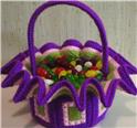 Pattern Leaflet, Easter Basket Candy Dish by Dancing Dolphin Patterns