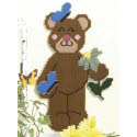 Pattern Leaflet, Butterfly Bear by DRG