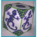 Pattern Leaflet, Gecko Tissue Box Cover by Crafts And More Store