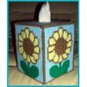Sunflower Tissue Box Cover