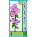 Sweet Pea Flower Block