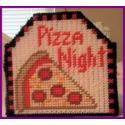 Pattern Leaflet, Pizza Night Napkin Holder by Crafts And More Store