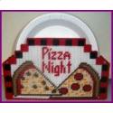 Pattern Leaflet, Pizza Night Paper Plate Holder by Crafts And More Store