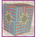 Pattern Leaflet, Southwest Star Tissue Box Cover by Crafts And More Store