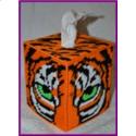 Tiger Face Tissue Box Cover