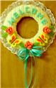 Pattern Leaflet, Butterflies and Roses Welcome Wreath by Dancing Dolphin Patterns