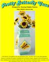 Pattern Leaflet, Pretty Butterfly Vase by Dancing Dolphin Patterns